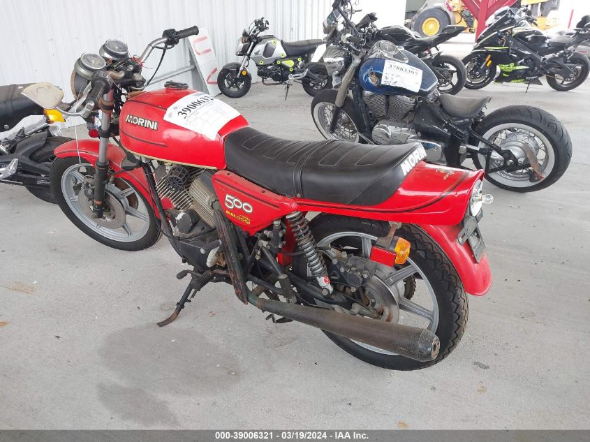 1980 Moto C250T VIN: WO04459 Lot: 39006321