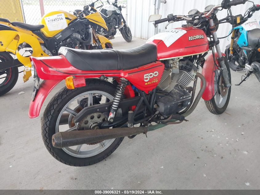 1980 Moto C250T VIN: WO04459 Lot: 39006321