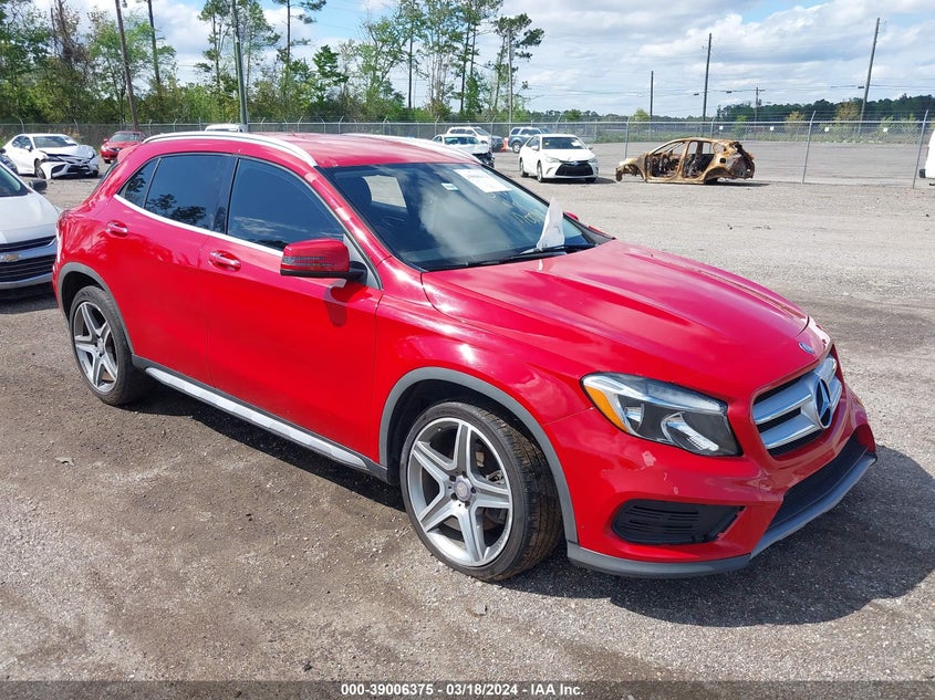 2015 Mercedes-Benz Gla 250 VIN: WDCTG4EB8FJ170078 Lot: 39006375