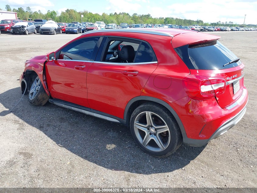2015 Mercedes-Benz Gla 250 VIN: WDCTG4EB8FJ170078 Lot: 39006375