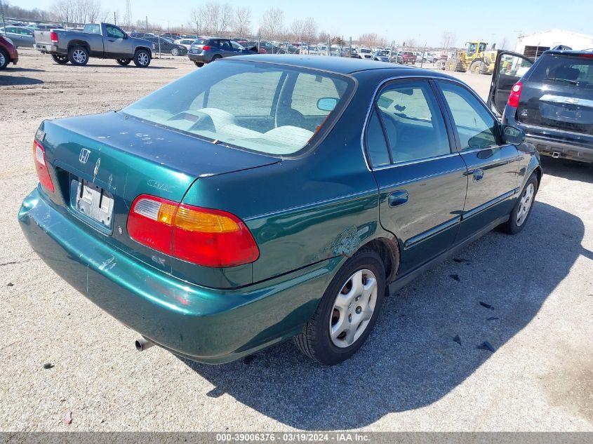 1999 Honda Civic Ex VIN: 1HGEJ8643XL011967 Lot: 39006376