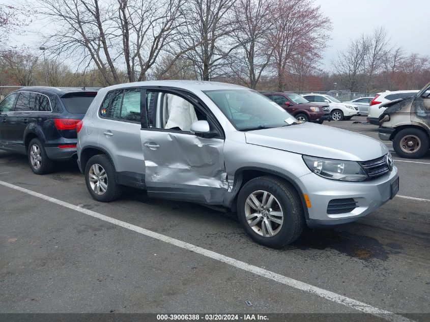 2014 VOLKSWAGEN TIGUAN S/SE/SEL/R-LINE - WVGBV3AX0EW617180