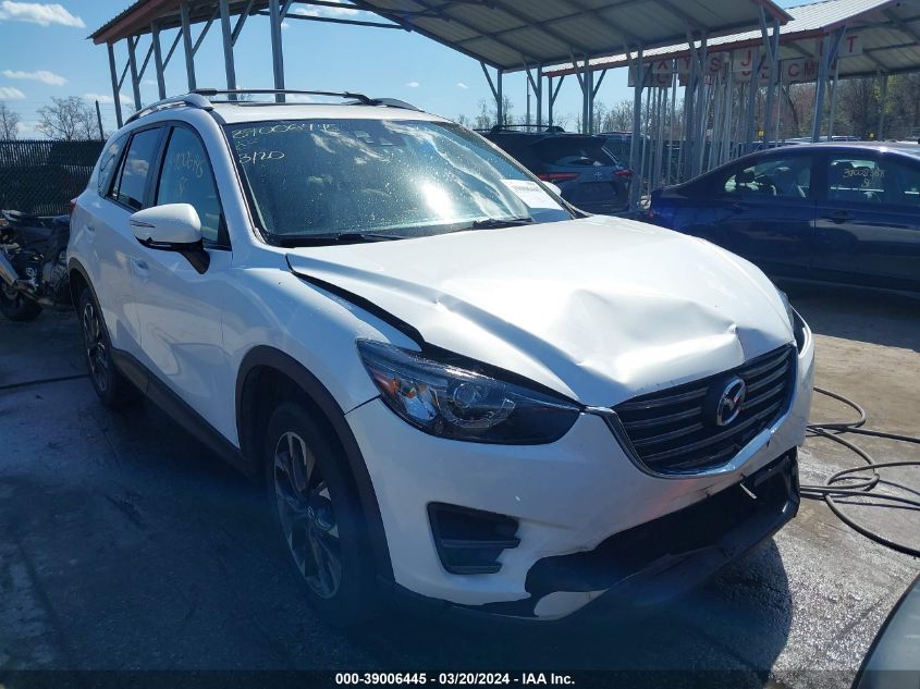 2016 MAZDA CX-5 GRAND TOURING - JM3KE4DY0G0741705