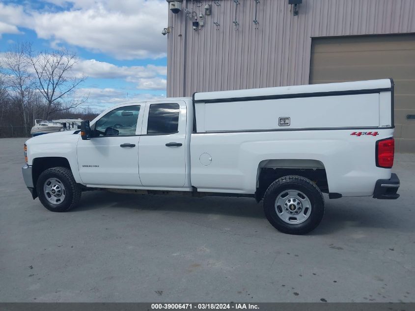 2GC2KREG0K1171996 | 2019 CHEVROLET SILVERADO 2500HD