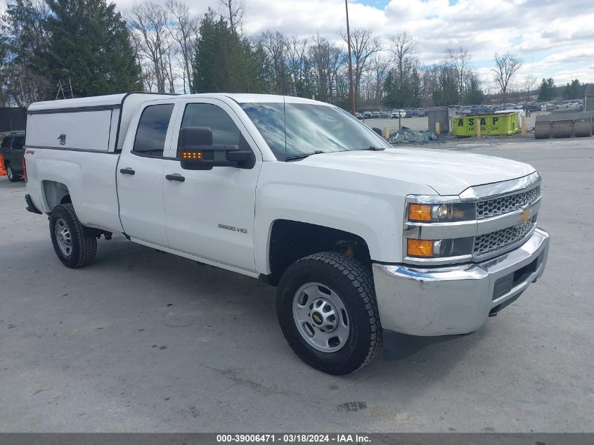 2GC2KREG0K1171996 | 2019 CHEVROLET SILVERADO 2500HD