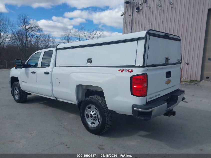 2GC2KREG0K1171996 | 2019 CHEVROLET SILVERADO 2500HD