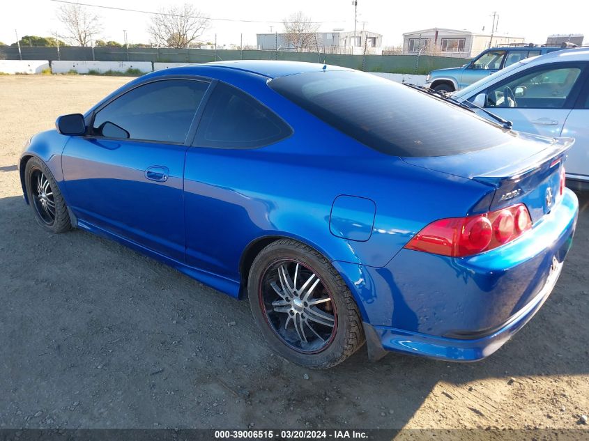 2006 Acura Rsx Type S VIN: JH4DC53006S020584 Lot: 39006515