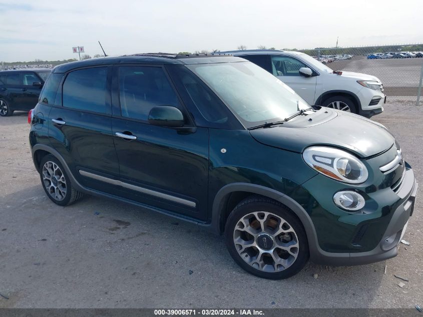 2014 Fiat 500L Trekking VIN: ZFBCFADH1EZ014013 Lot: 39006571