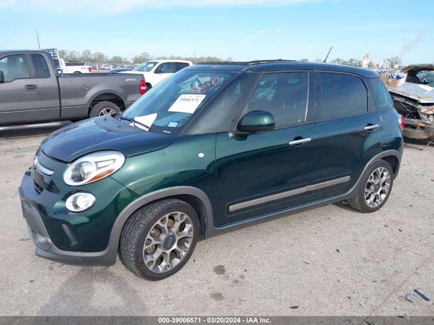 2014 Fiat 500L Trekking VIN: ZFBCFADH1EZ014013 Lot: 39006571