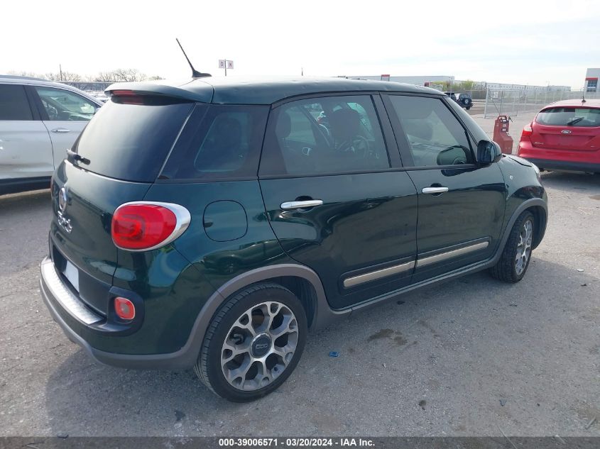 2014 Fiat 500L Trekking VIN: ZFBCFADH1EZ014013 Lot: 39006571