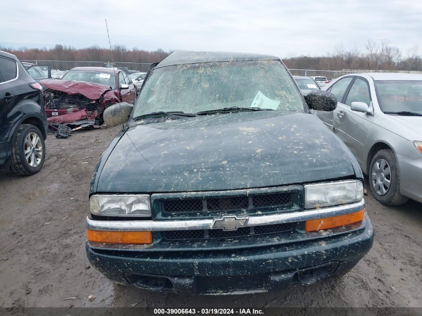 2003 Chevrolet S-10 Ls VIN: 1GCDT19XX38220220 Lot: 39006643