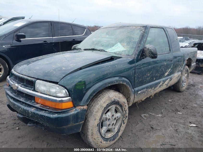 2003 Chevrolet S-10 Ls VIN: 1GCDT19XX38220220 Lot: 39006643