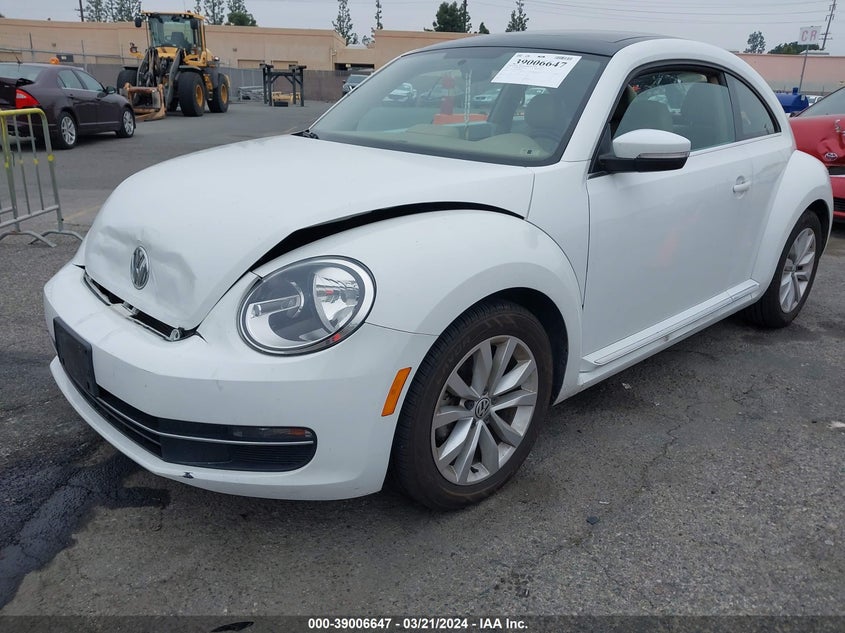 2015 VOLKSWAGEN BEETLE TDI - 3VWJA7AT5FM642395