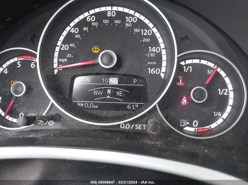 2015 VOLKSWAGEN BEETLE TDI - 3VWJA7AT5FM642395