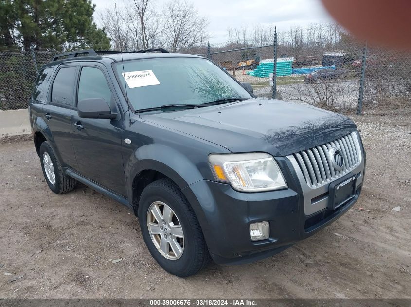 4M2CU91G19KJ25960 2009 Mercury Mariner V6