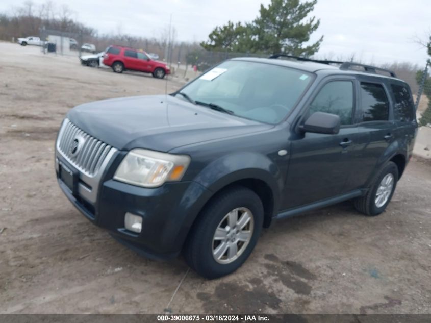 4M2CU91G19KJ25960 2009 Mercury Mariner V6