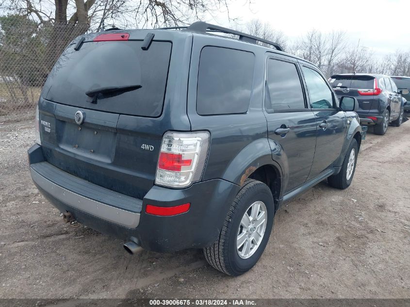 4M2CU91G19KJ25960 2009 Mercury Mariner V6