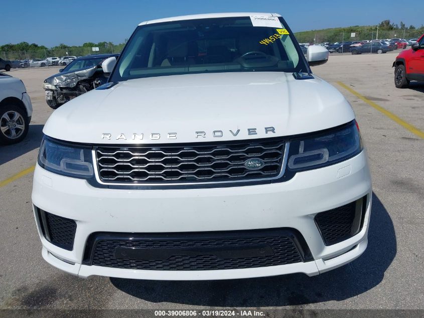 2020 Land Rover Range Rover Sport Se Mhev VIN: SALWG2SU9LA739716 Lot: 39006806