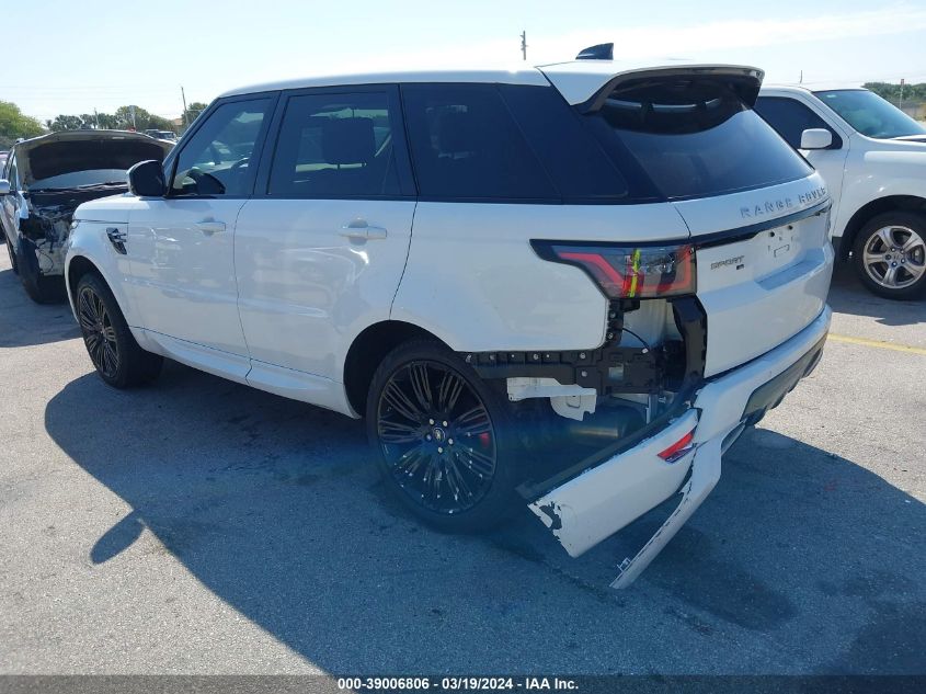 2020 Land Rover Range Rover Sport Se Mhev VIN: SALWG2SU9LA739716 Lot: 39006806