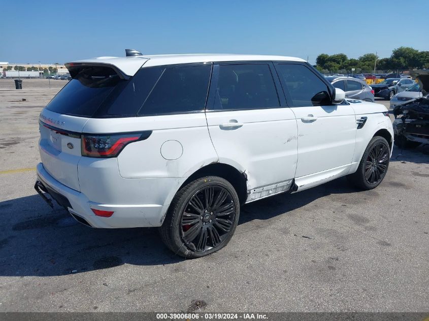 2020 Land Rover Range Rover Sport Se Mhev VIN: SALWG2SU9LA739716 Lot: 39006806