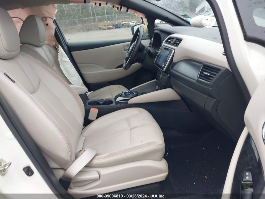 2020 Nissan Leaf Sl Plus 62 Kwh VIN: 1N4BZ1DP2LC304435 Lot: 39006810