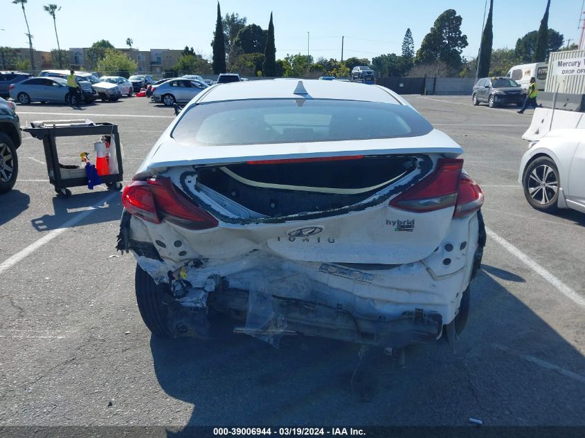 KMHC65LC5LU238059 2020 Hyundai Ioniq Hybrid Blue