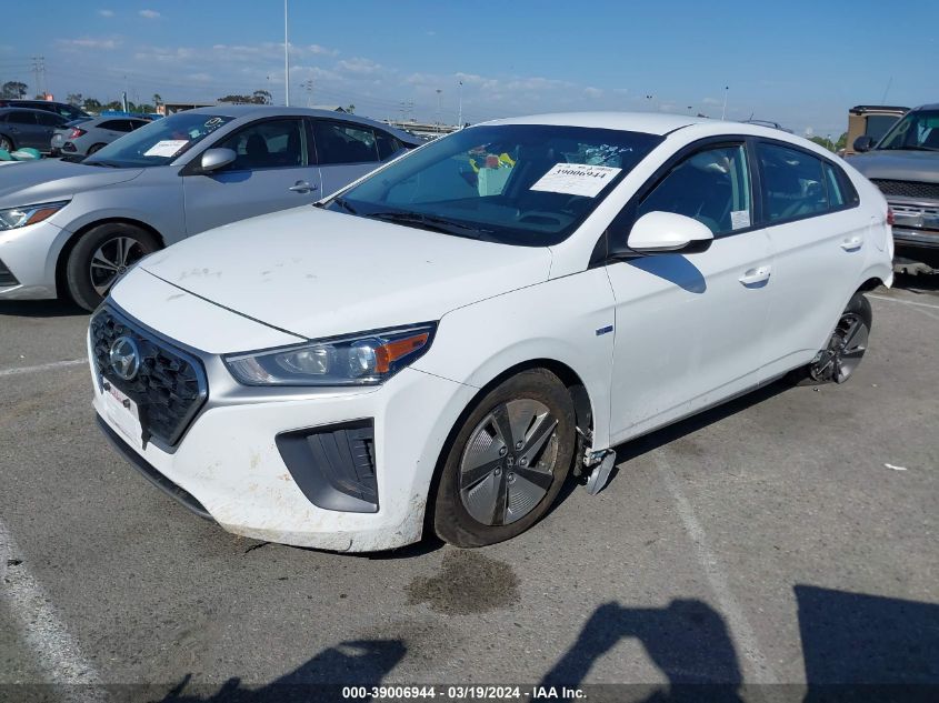 KMHC65LC5LU238059 2020 Hyundai Ioniq Hybrid Blue