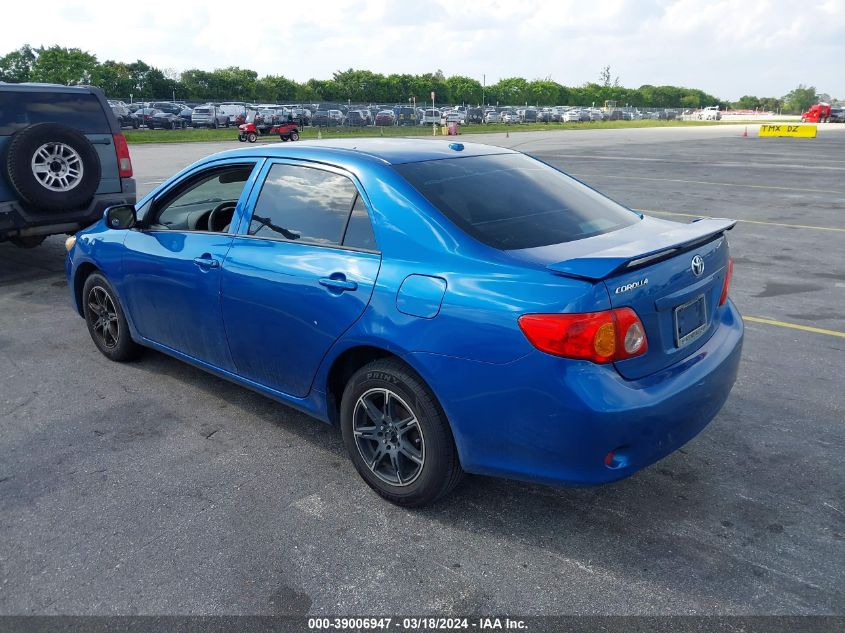 2T1BU40E79C114855 | 2009 TOYOTA COROLLA