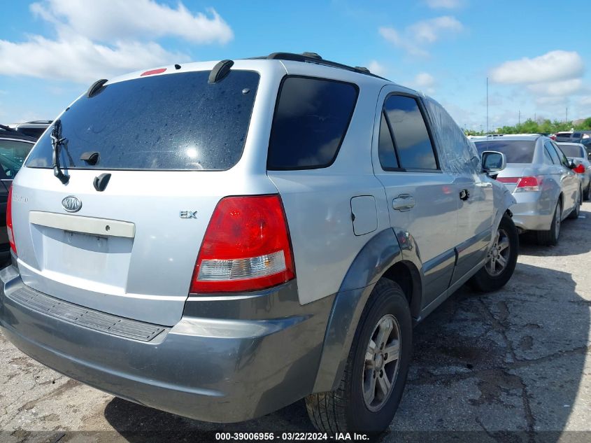 2006 Kia Sorento Ex/Lx VIN: KNDJD733X65637027 Lot: 39006956