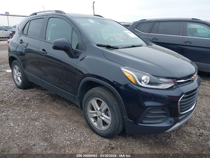 2021 Chevrolet Trax Awd Lt VIN: KL7CJPSM8MB374639 Lot: 39006963