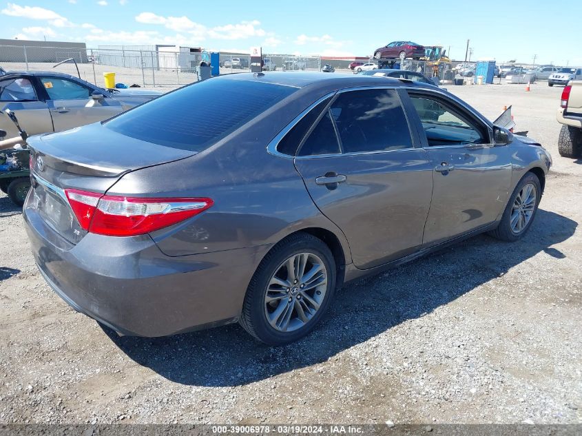 2015 Toyota Camry Se VIN: 4T1BF1FK7FU067603 Lot: 39006978