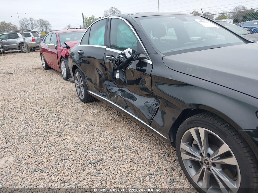 2019 MERCEDES-BENZ C 300 VIN: 55SWF8EB6KU287087