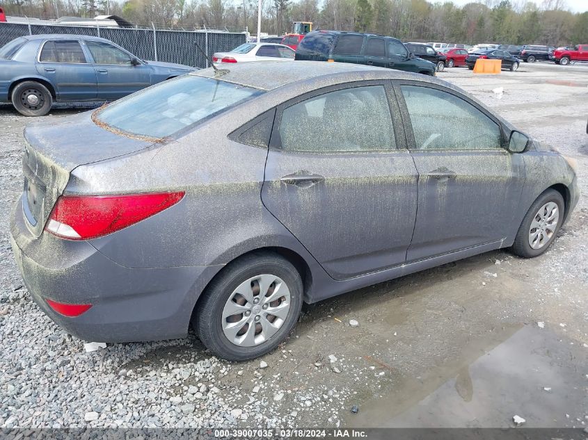 KMHCT4AEXFU878876 | 2015 HYUNDAI ACCENT