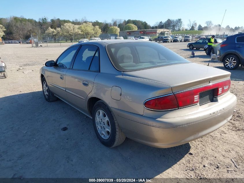 2G4WS52J531243329 | 2003 BUICK CENTURY