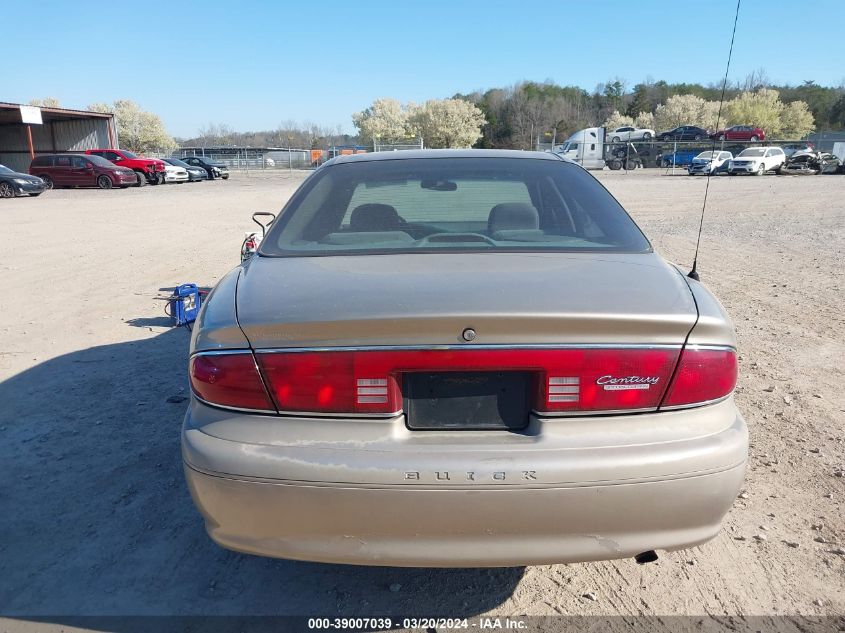 2G4WS52J531243329 | 2003 BUICK CENTURY