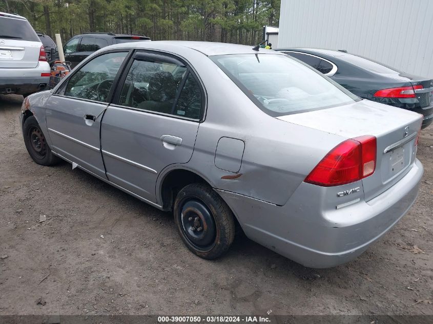 2HGES16662H599455 | 2002 HONDA CIVIC