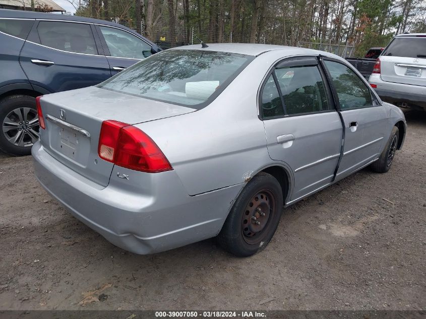 2HGES16662H599455 | 2002 HONDA CIVIC