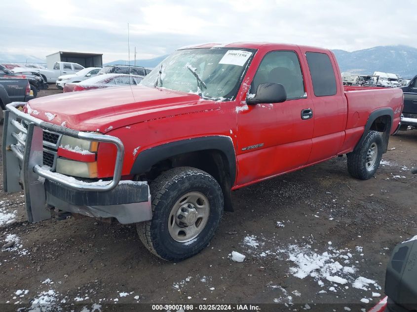 2006 Chevrolet Silverado 2500Hd Work Truck VIN: 1GCHK29U76E205468 Lot: 39007198