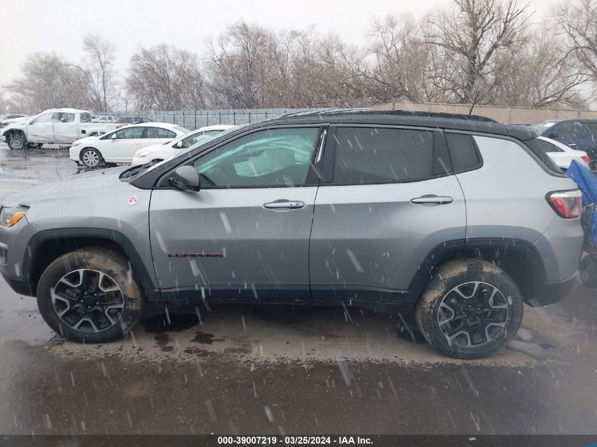 2020 Jeep Compass Trailhawk 4X4 VIN: 3C4NJDDB4LT171833 Lot: 39007219