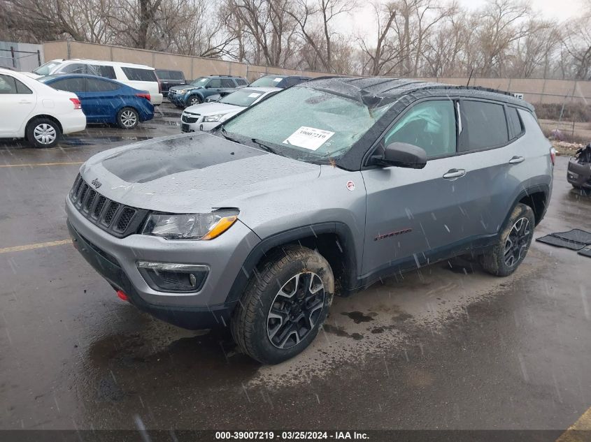 2020 Jeep Compass Trailhawk 4X4 VIN: 3C4NJDDB4LT171833 Lot: 39007219