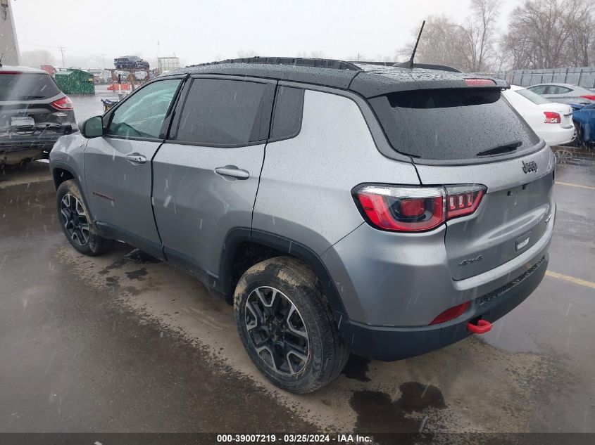 2020 Jeep Compass Trailhawk 4X4 VIN: 3C4NJDDB4LT171833 Lot: 39007219