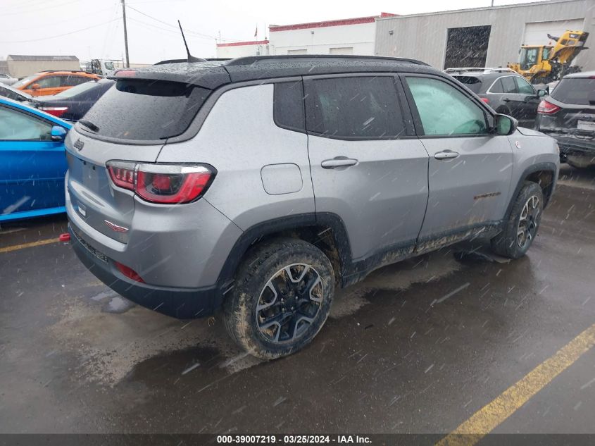 2020 Jeep Compass Trailhawk 4X4 VIN: 3C4NJDDB4LT171833 Lot: 39007219