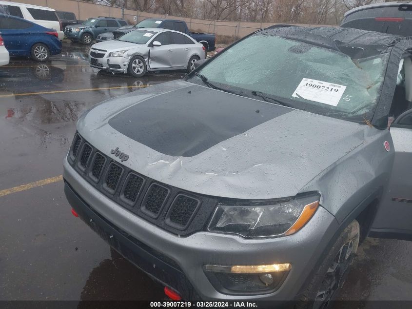 2020 Jeep Compass Trailhawk 4X4 VIN: 3C4NJDDB4LT171833 Lot: 39007219