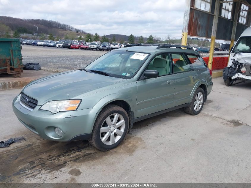 4S4BP61CX67333592 | 2006 SUBARU OUTBACK