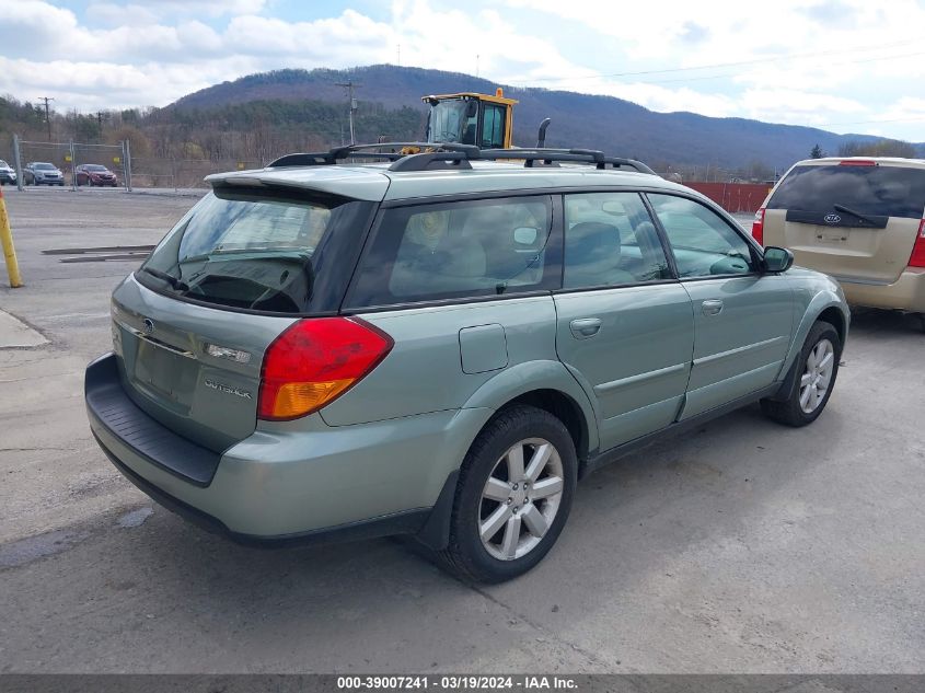 4S4BP61CX67333592 | 2006 SUBARU OUTBACK