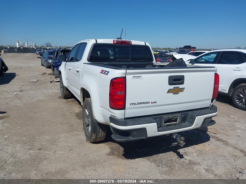 VIN 1GCGSDEN6L1116886 2020 CHEVROLET COLORADO 2WD  SHORT BOX Z71
