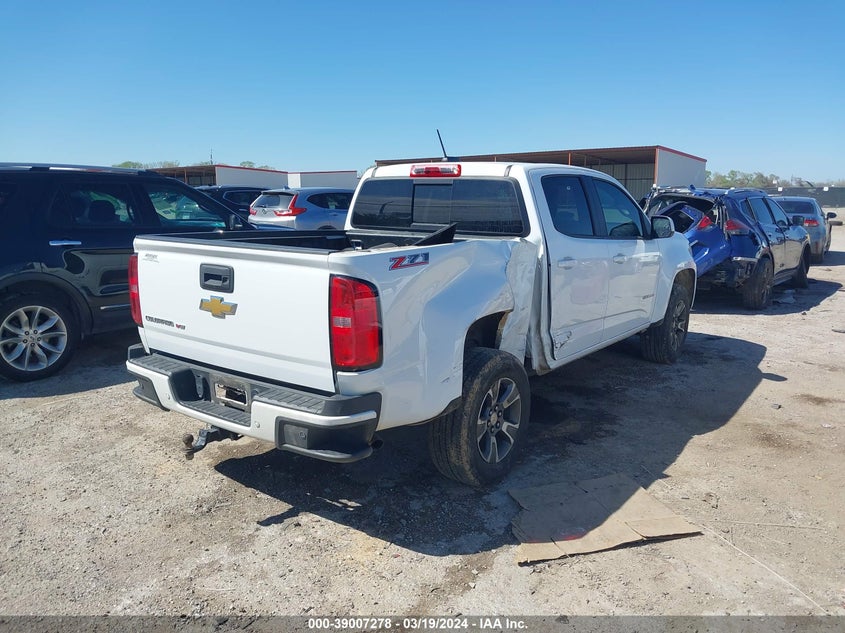 VIN 1GCGSDEN6L1116886 2020 CHEVROLET COLORADO 2WD  SHORT BOX Z71