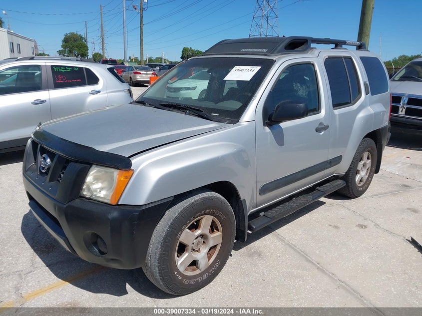 2007 Nissan Xterra VIN: 5N1ANDBUX6C518892 Lot: 39007334