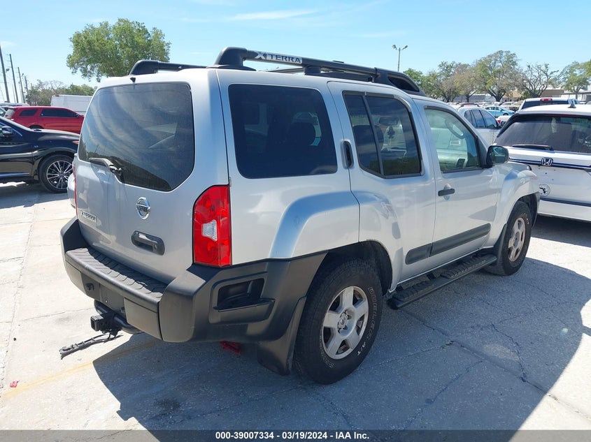 2007 Nissan Xterra VIN: 5N1ANDBUX6C518892 Lot: 39007334