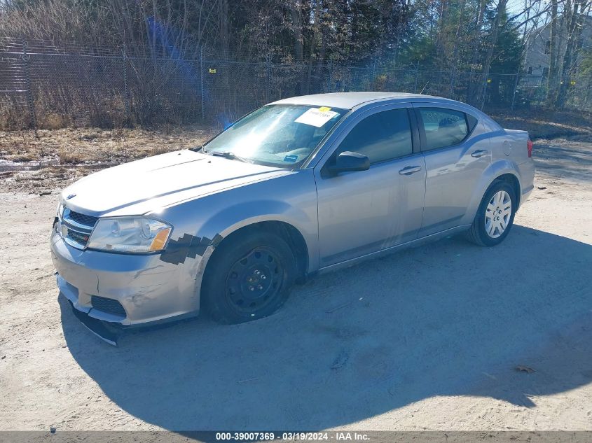 1C3CDZAB4DN530524 | 2013 DODGE AVENGER